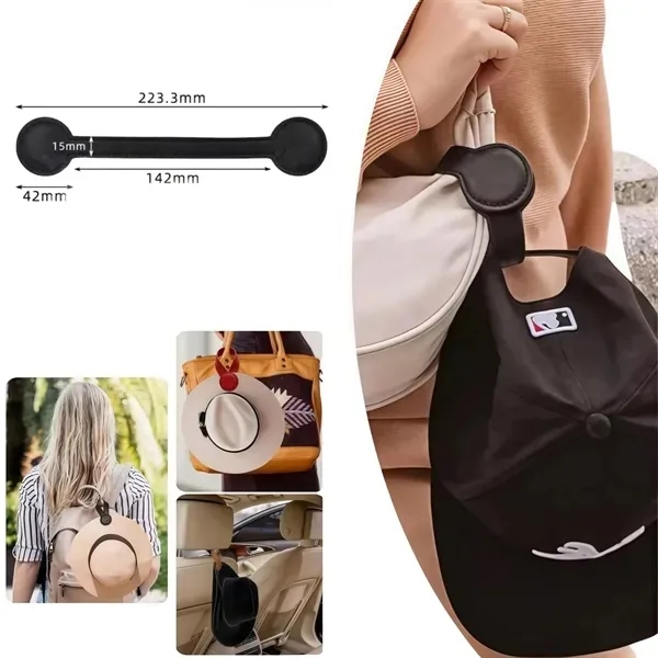 Stylish Magnetic Hat Rack - Premium Quality Organizer 7