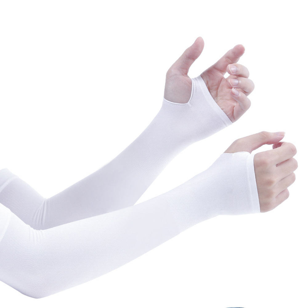 Custom Ice Silk UV Protection Cooling Arm Sleeves 2