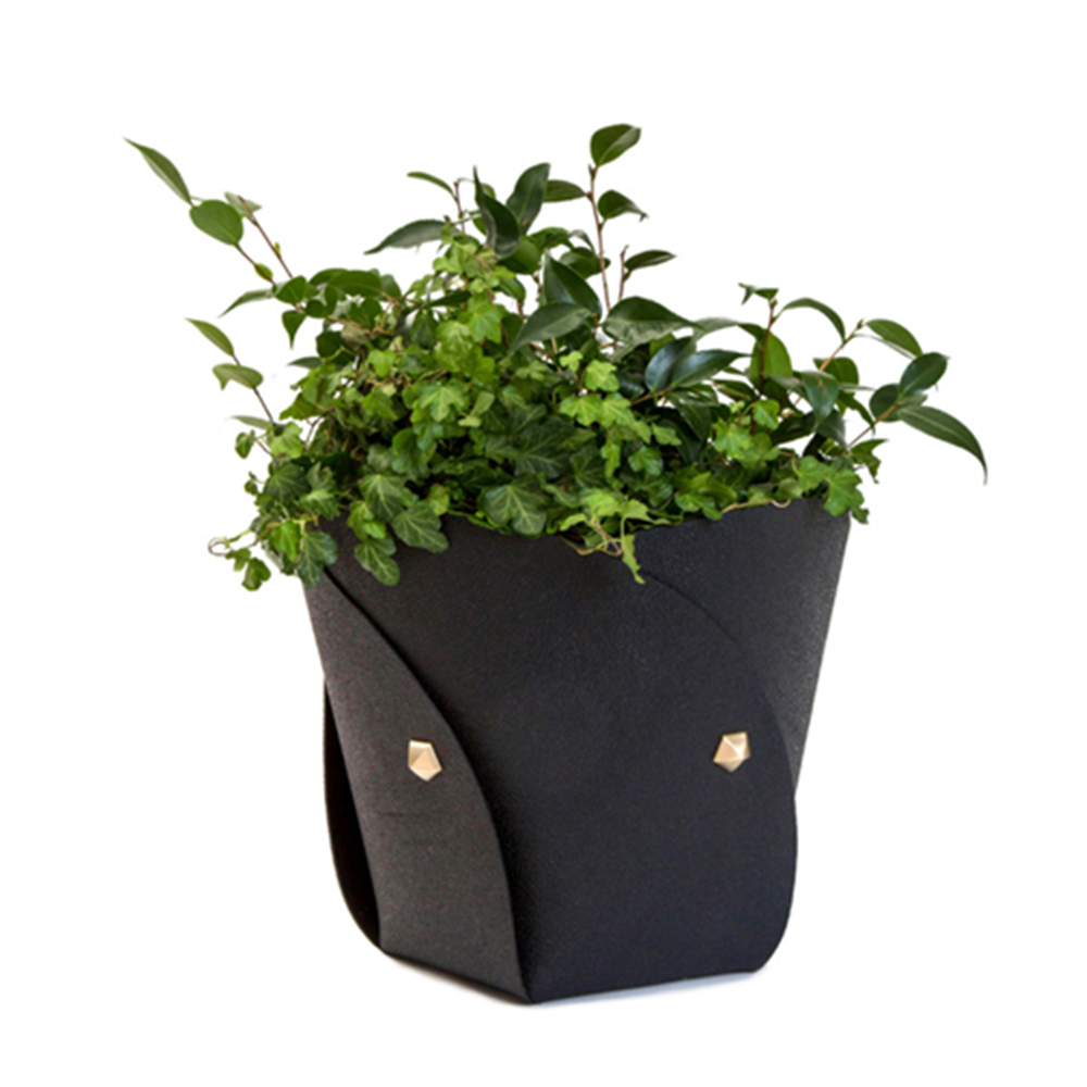 Petal Shape Leather Flower Pot 3