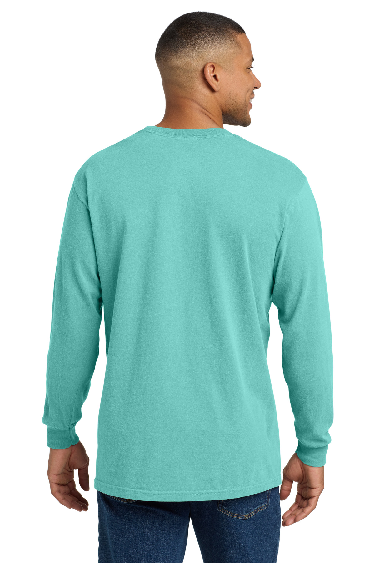 COMFORT COLORS Heavyweight Ring Spun Long Sleeve Pocket Tee. 4410 144