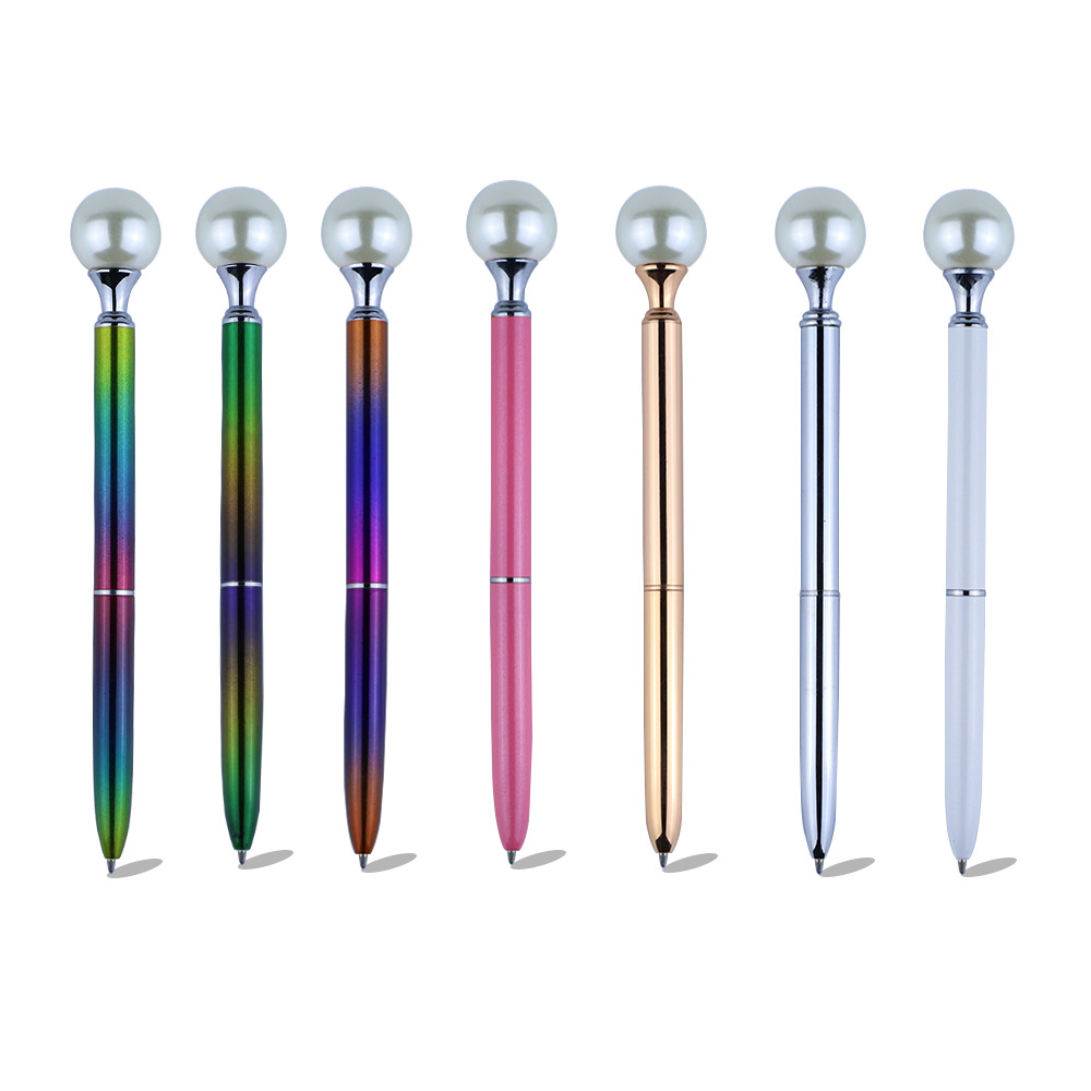 Metal Ballpoint Pen with Pearl 5