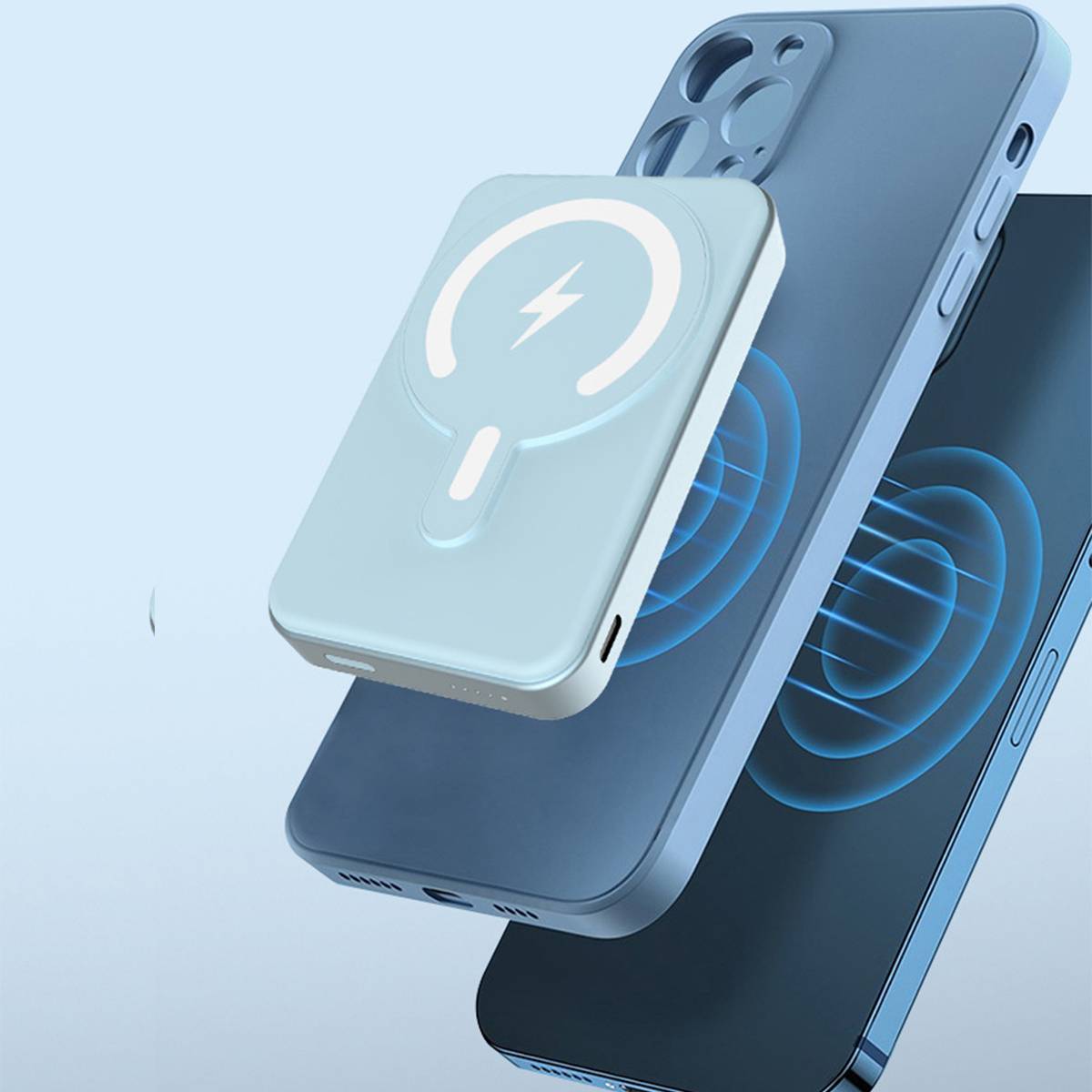 Magnetic Wireless Portable Charger Foldable 5