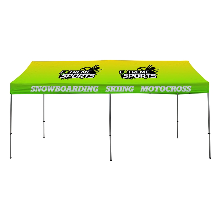 10' x 20' Premium Gable Tent Kit (Dye Sub Full-Color Full-Bleed) 1