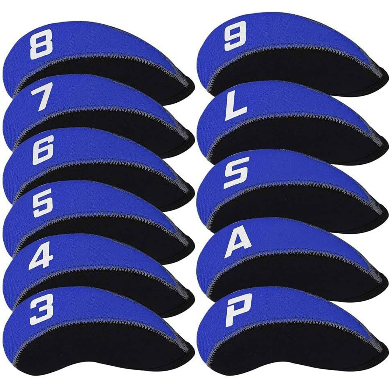 11PCS Custom Neoprene Golf Club Headcover 4