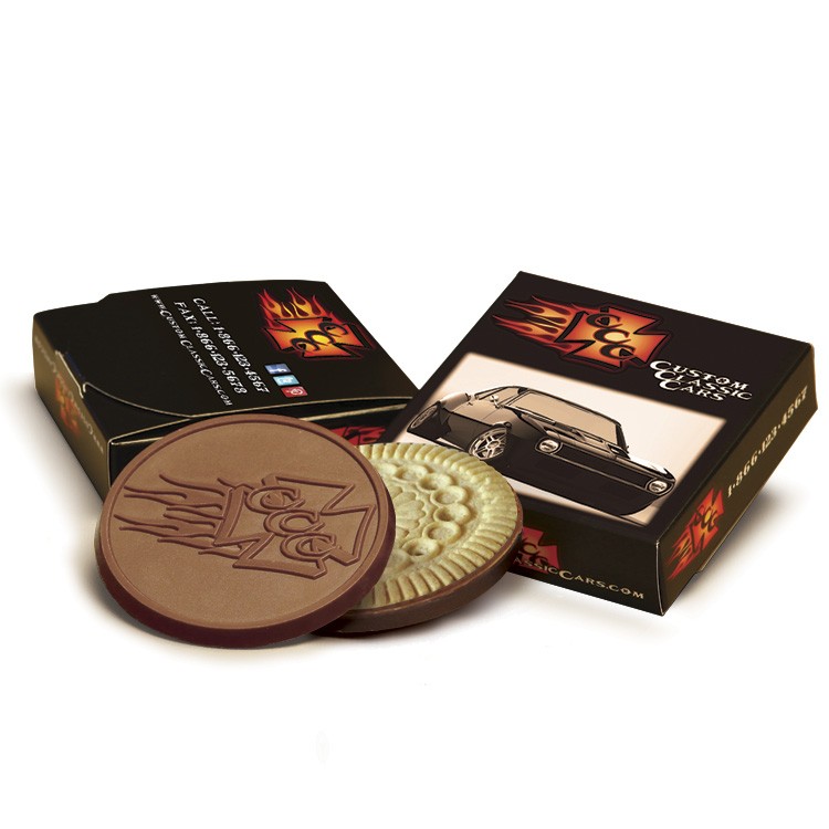 Statement Cookie Box with Large 3.2" Cookie – Double 8