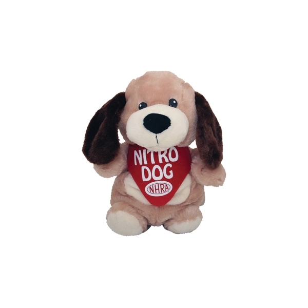 10" Dog Hand Puppet/Golf Club Cover with Sound