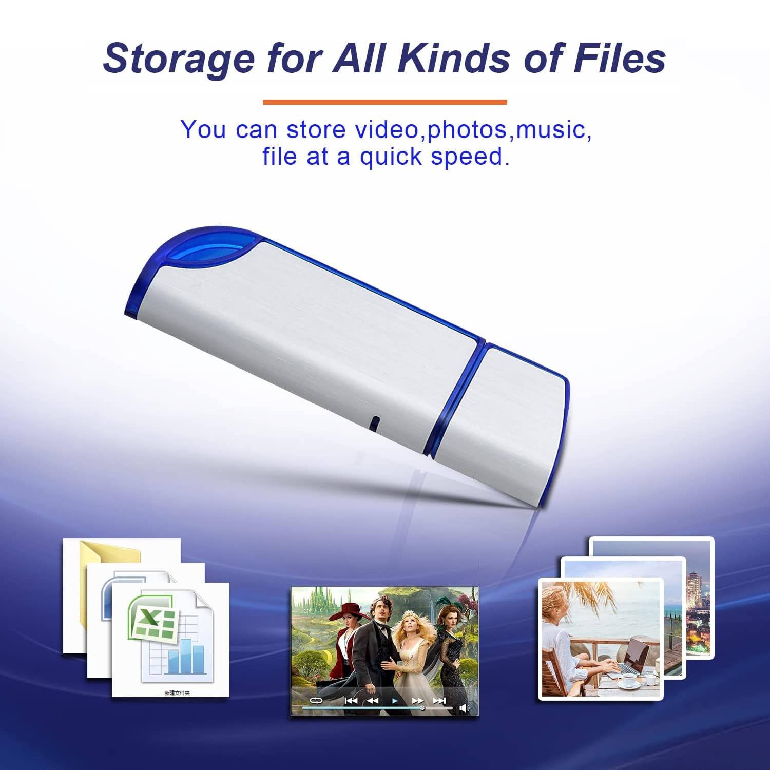8GB Knife Shaped Plastic USB Flash Drive 4