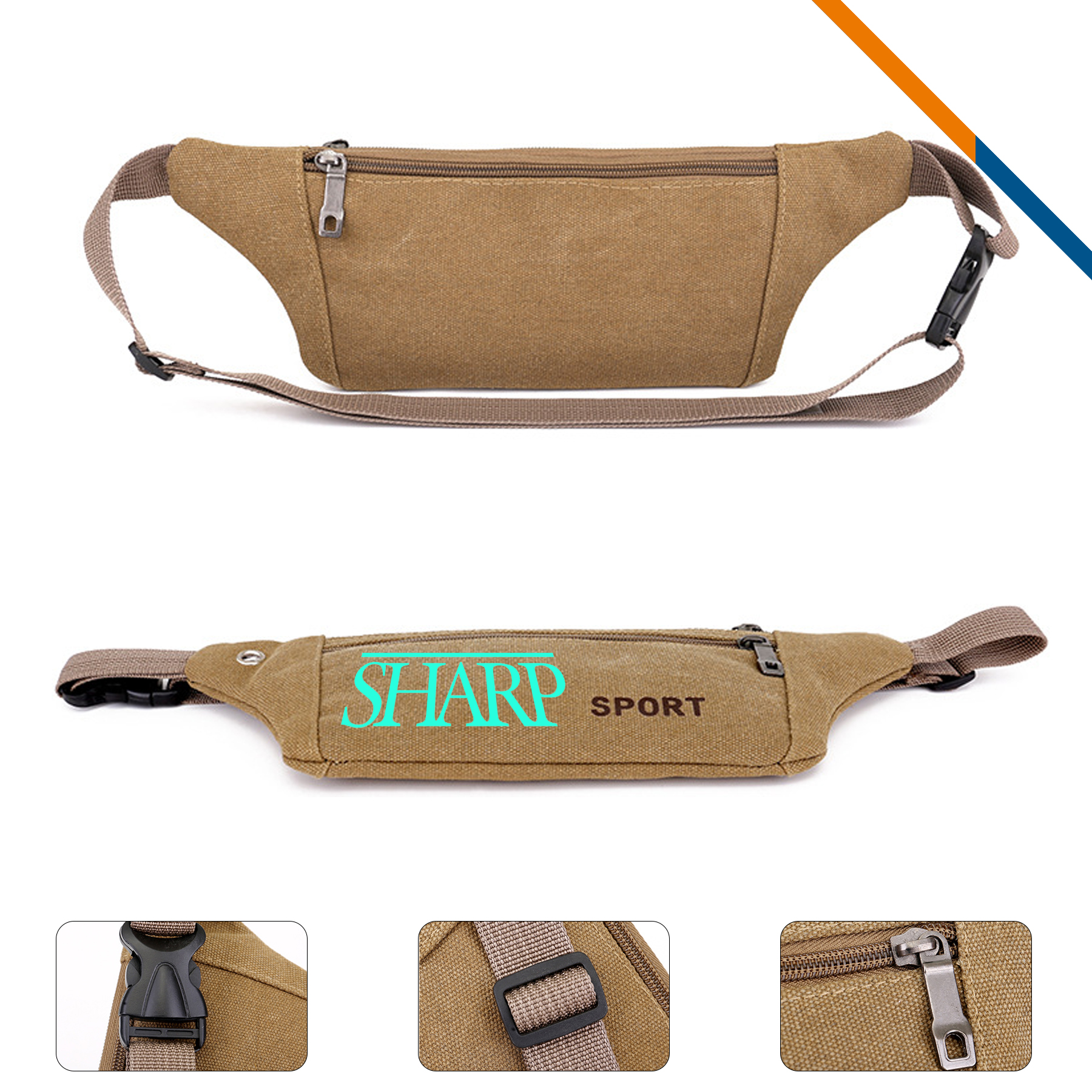 Linta Canvas Fanny Pack 6