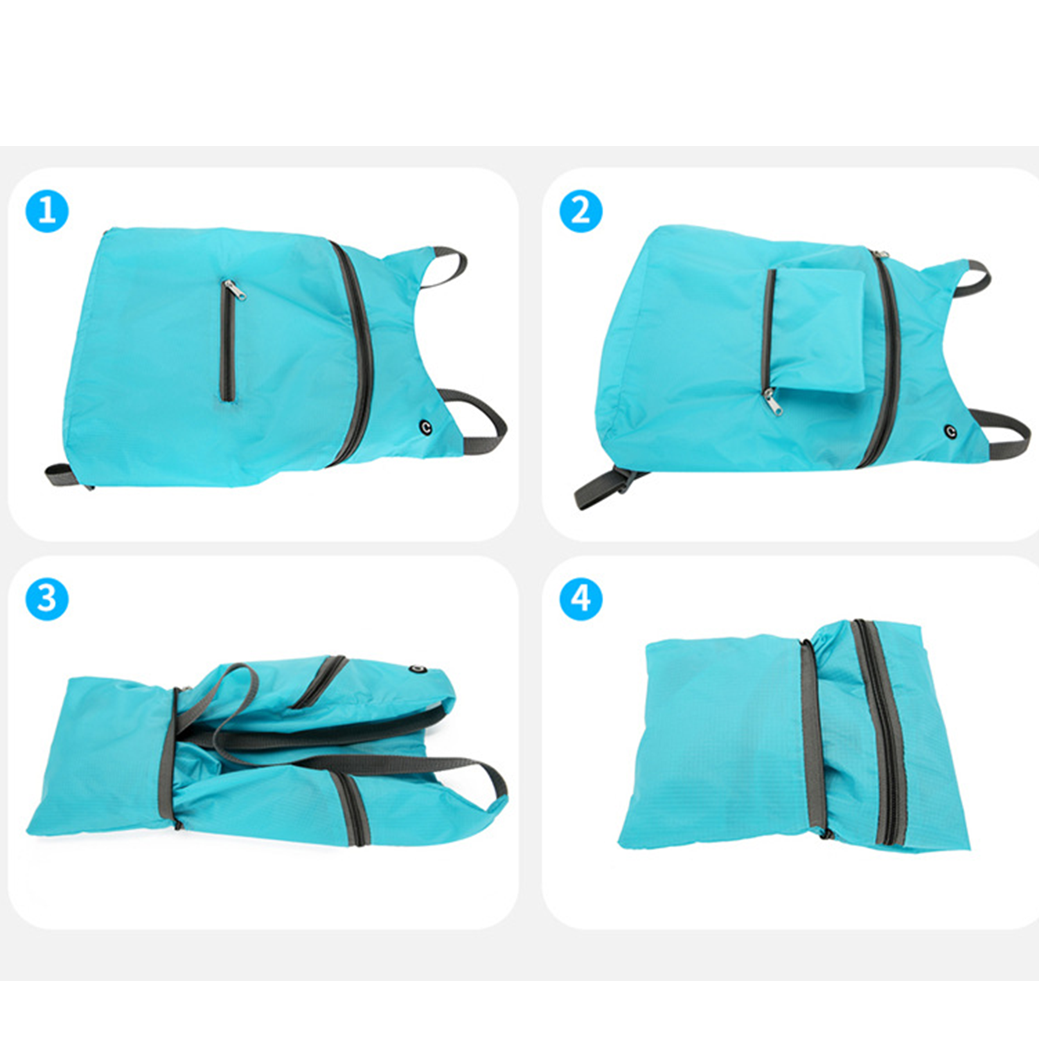 Lightweight Packable Water Resistant Backpack 3