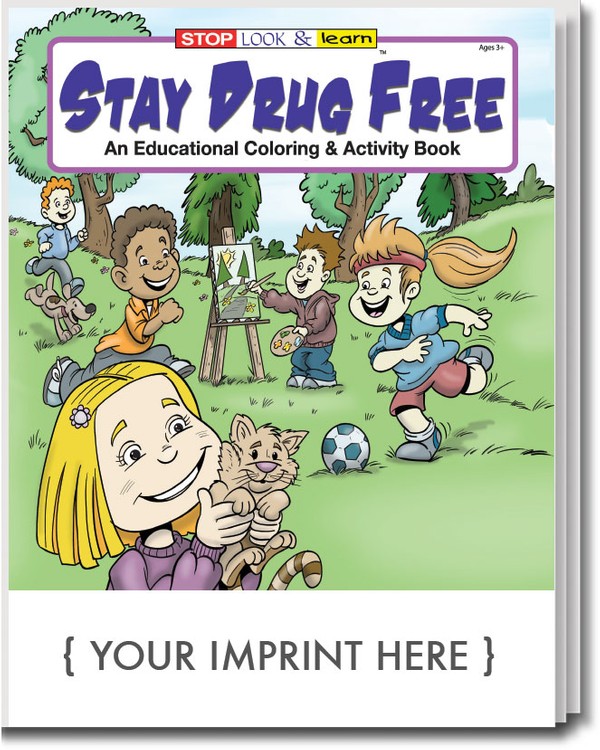 COLORING BOOK - Stay Drug Free Coloring & Activity Book 3