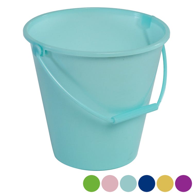 Plastic Buckets - Assorted Colors, custom garden tool with logo imprint 2