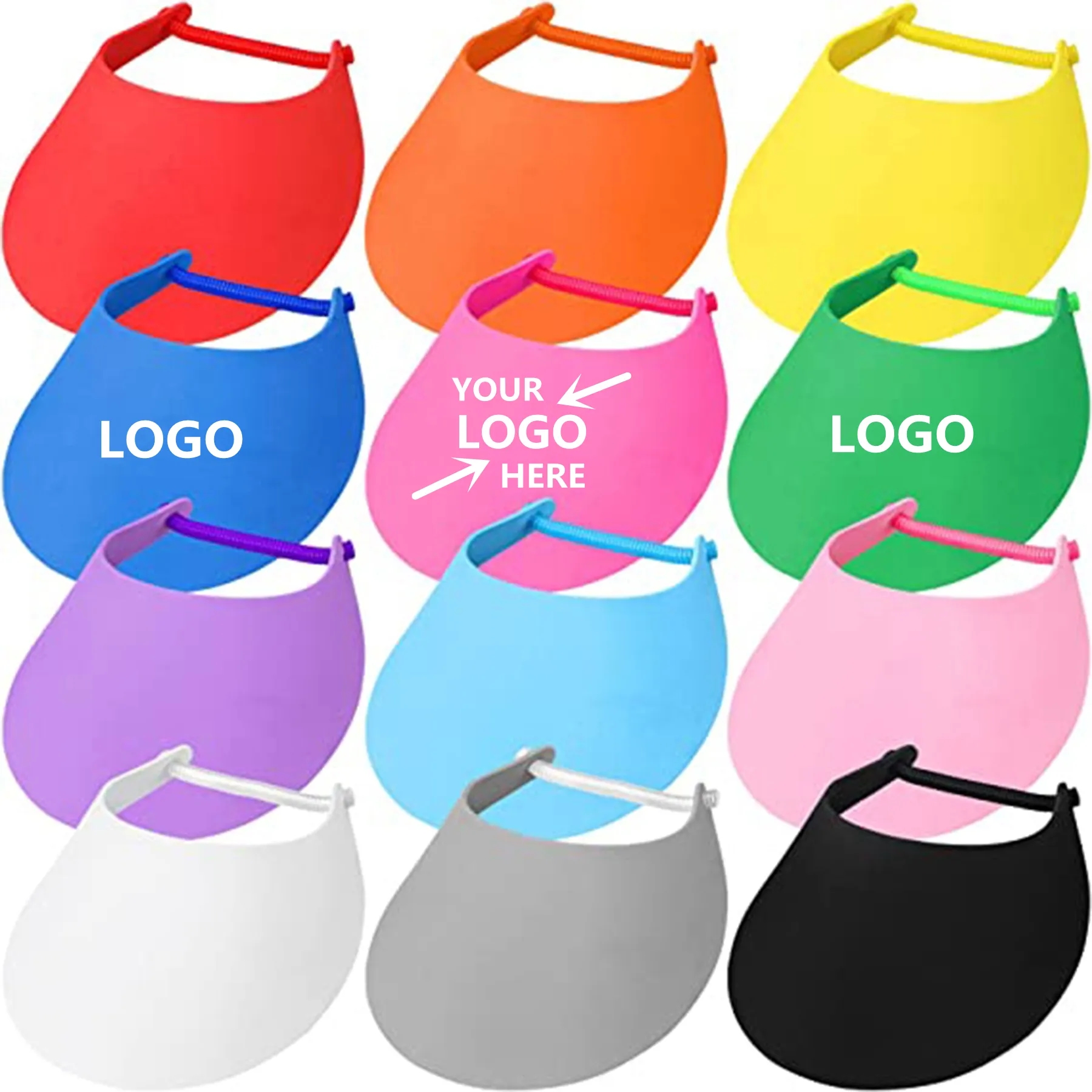 Adjustable Sun Visor Hat 6