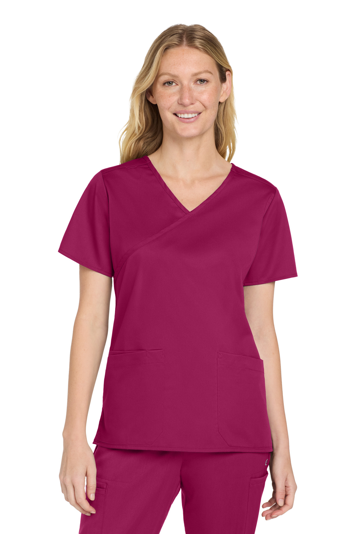 Wink® Women's WorkFlex Mock Wrap Top 10