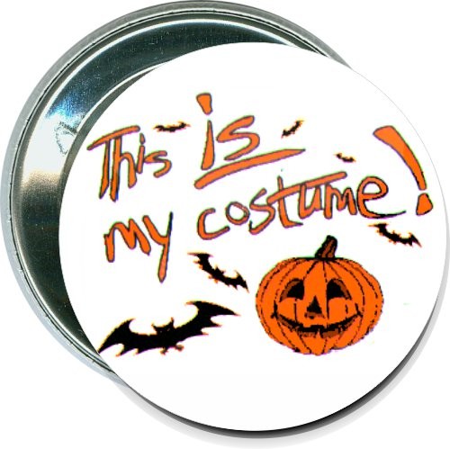 This is my costume, Halloween Button 1