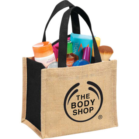 Mini Jute Gift Tote, custom tote bag with logo imprint 28