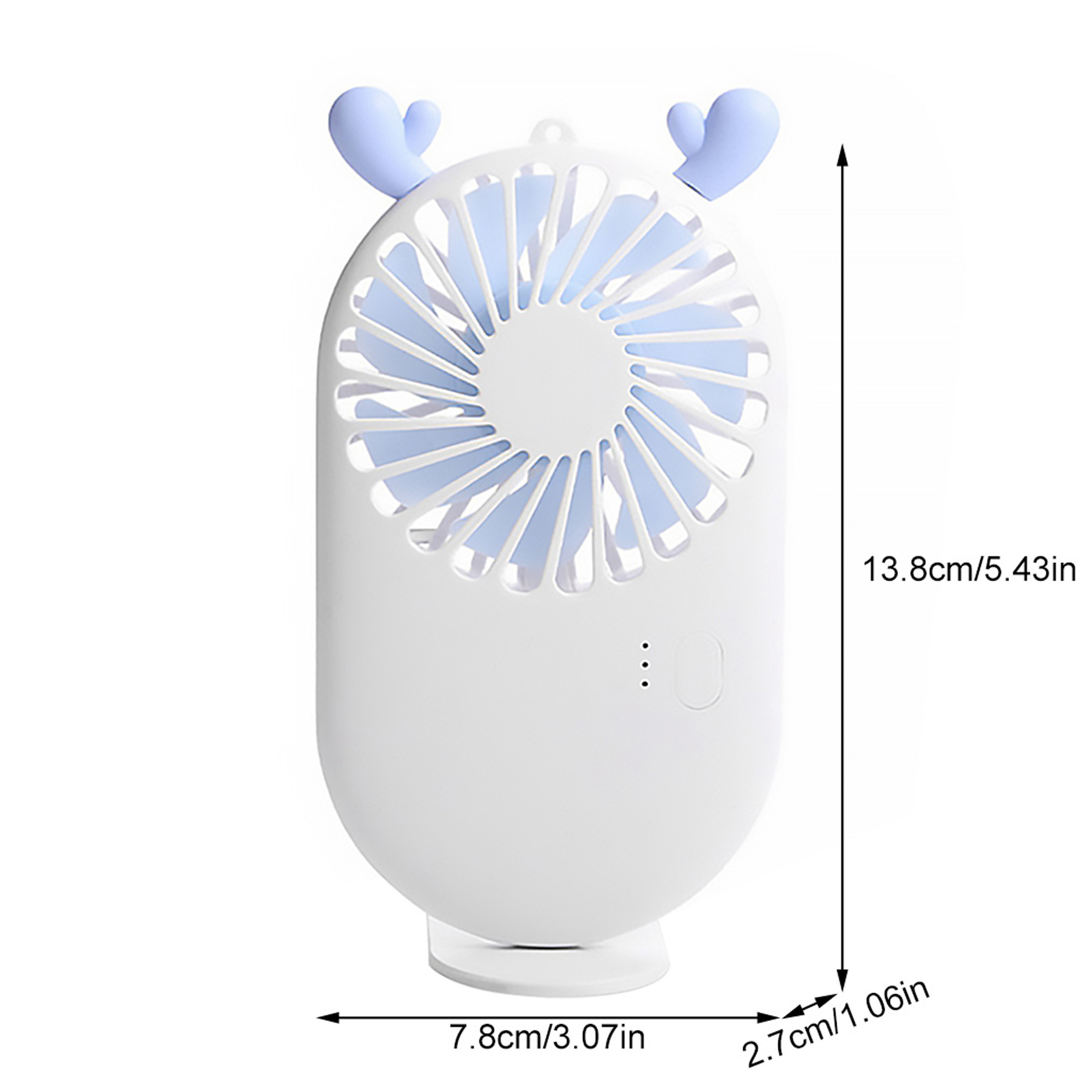 Portable Handheld Pocket USB Electric Plastic Fan 2
