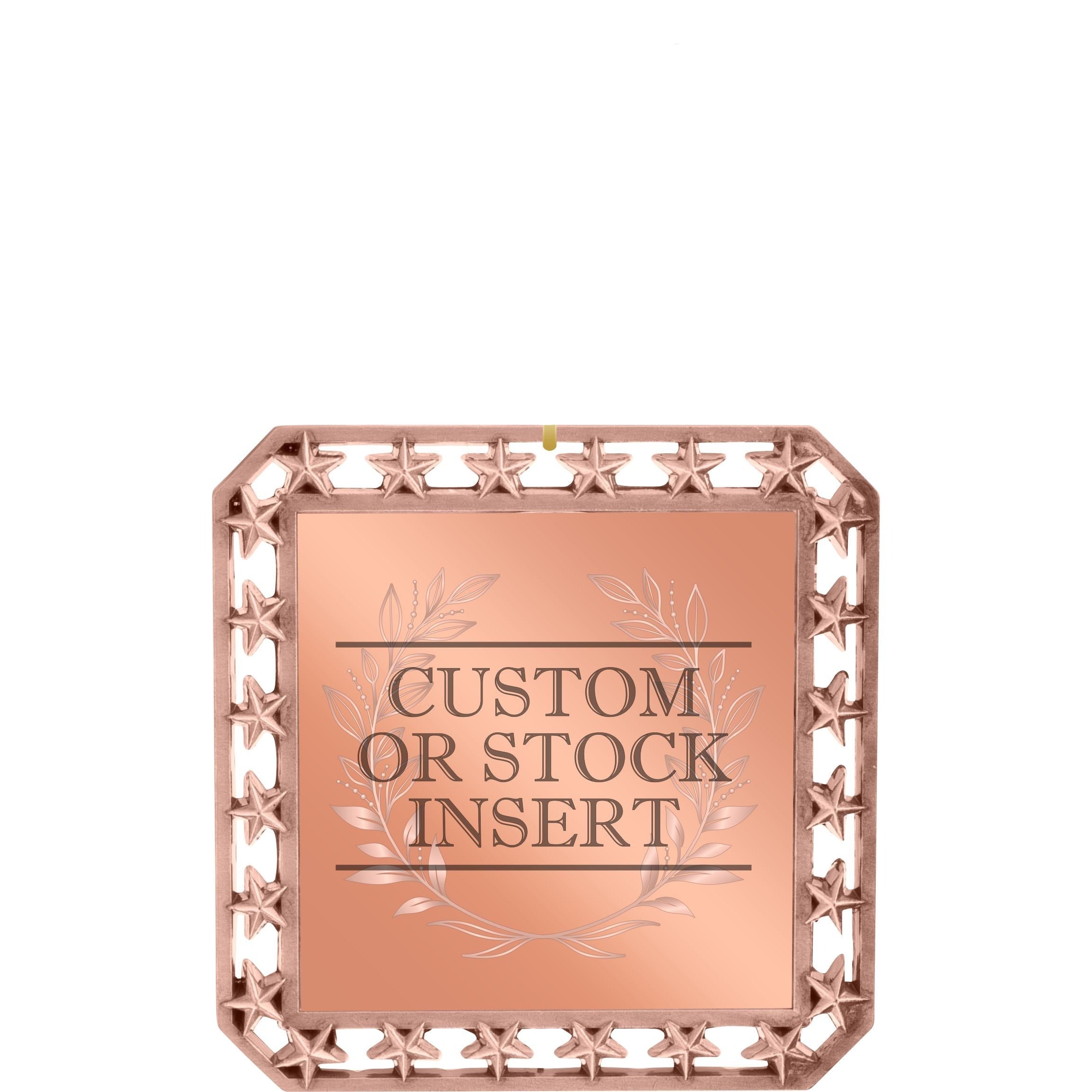 Exclusive Square Medal With Insert 5