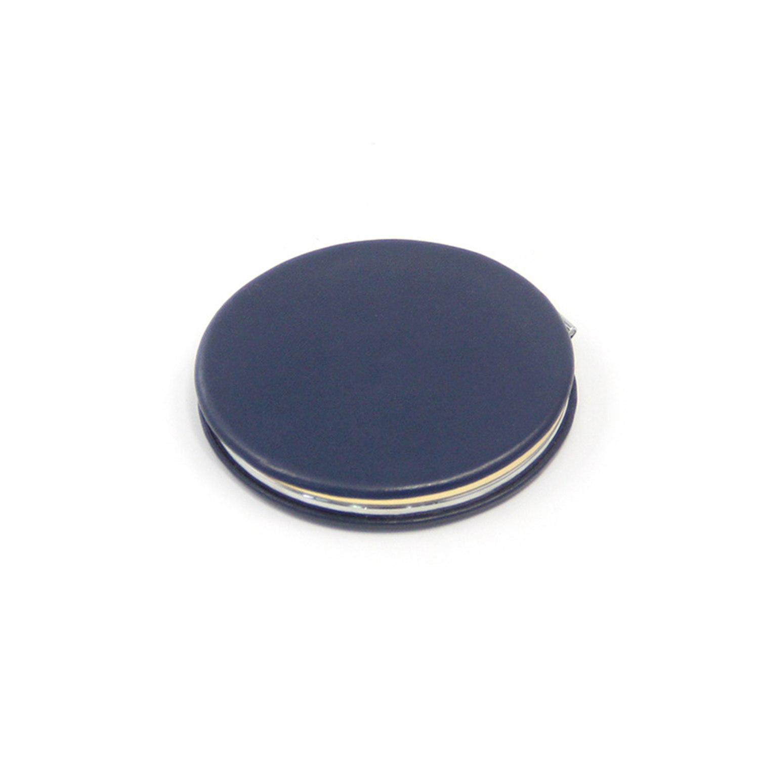 foldable oval magnifying Makeup PU Leather vanity Mirror 12