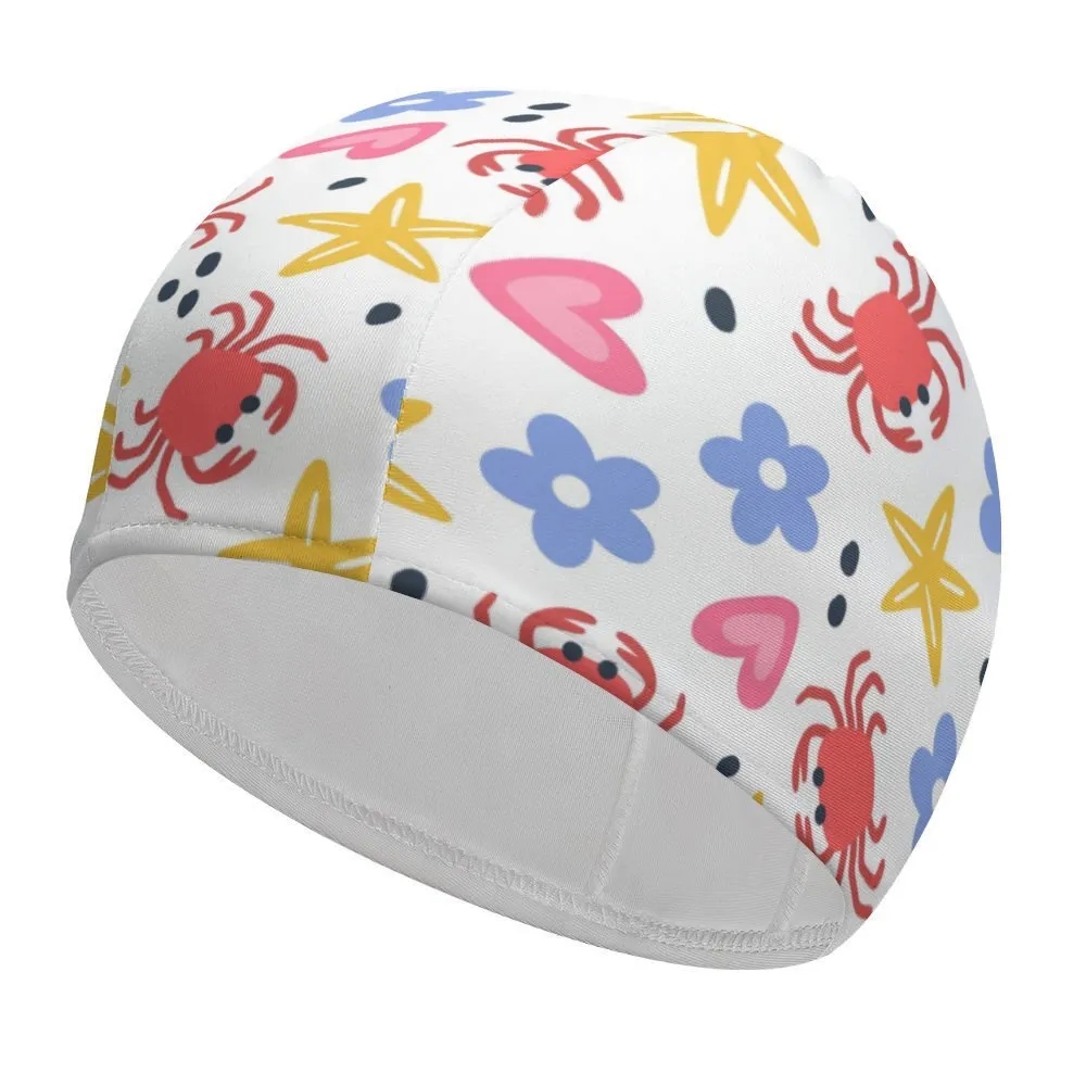 Polyester Spandex Swim Cap 4