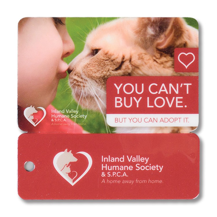 Laminated Membership Card with Key Tag 1