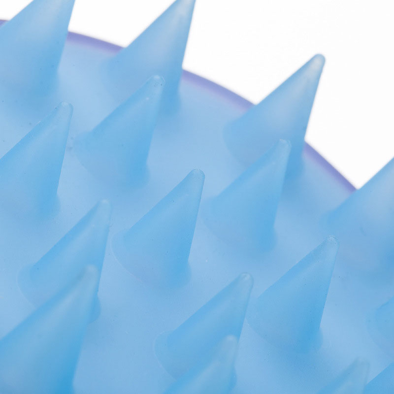 Original Soft Silicone Hair Shampoo Brush Head Tourmaline Contained 10