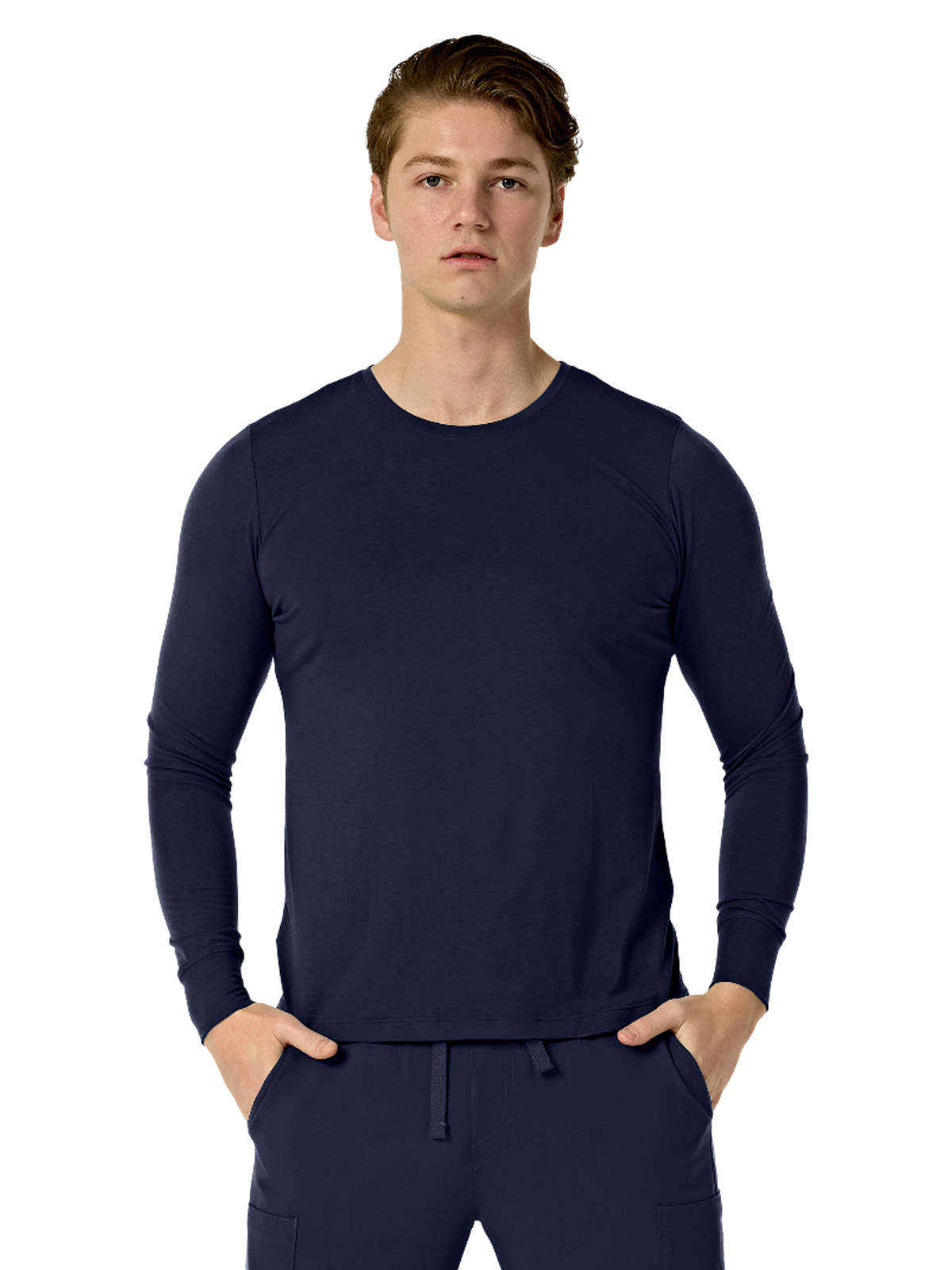 Parkley Subscrubs - Men's Crew Neck Long Sleeve Tee 1