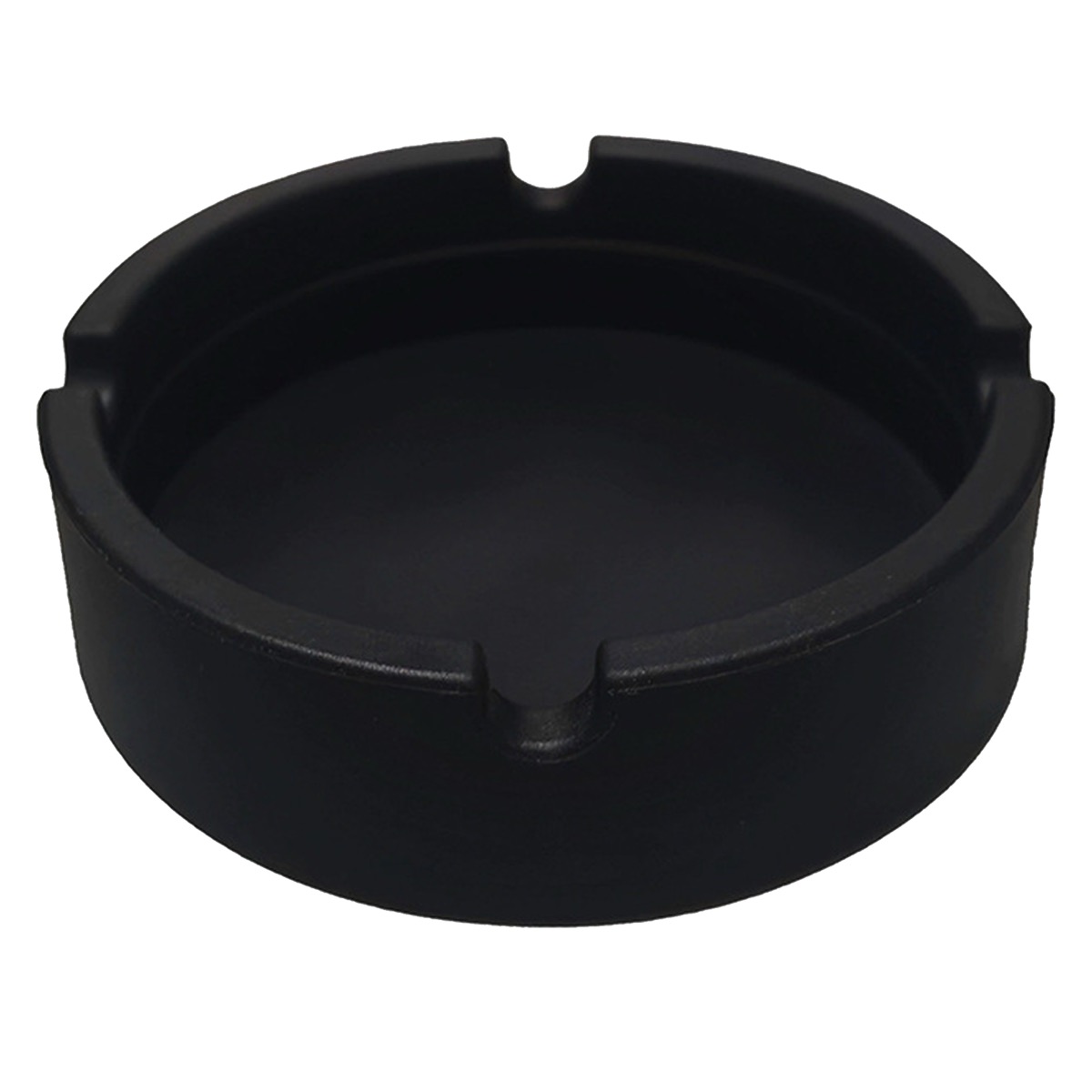 Silicone Round Heat-Resistant Ashtray 4