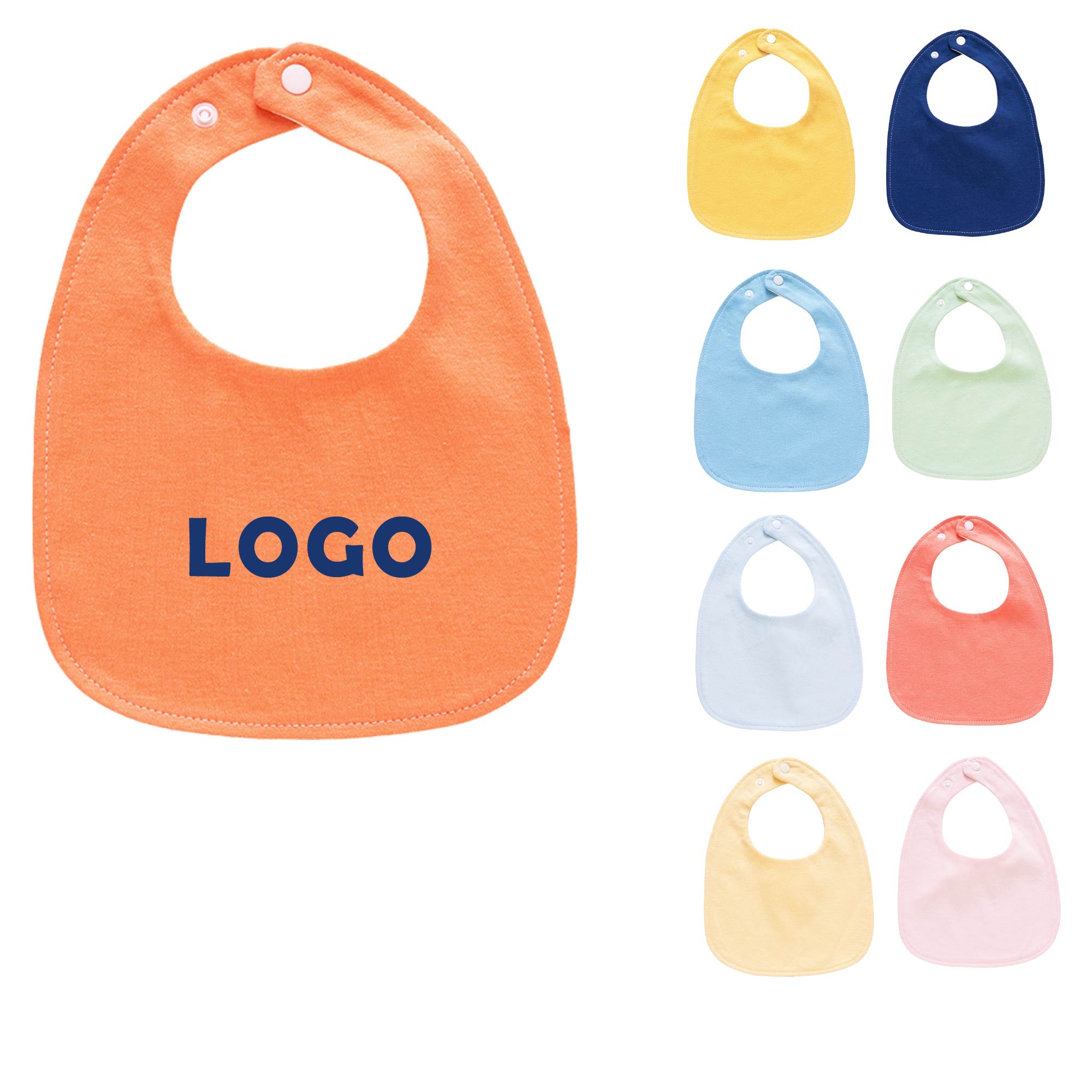 MOQ 10 pcs Infant U-Shaped Bibs 2