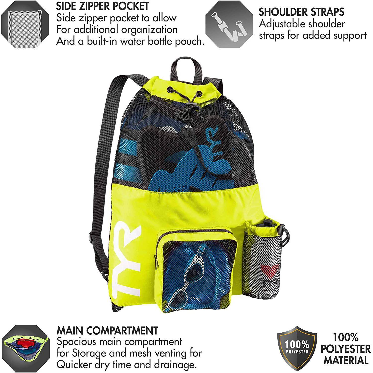 Mesh Drawstring Backpack 2