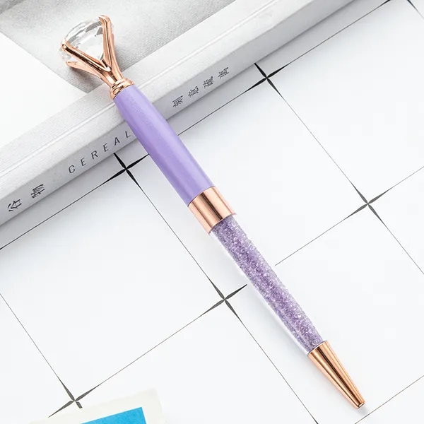 Diamond Metal Ballpoint Pen, 16