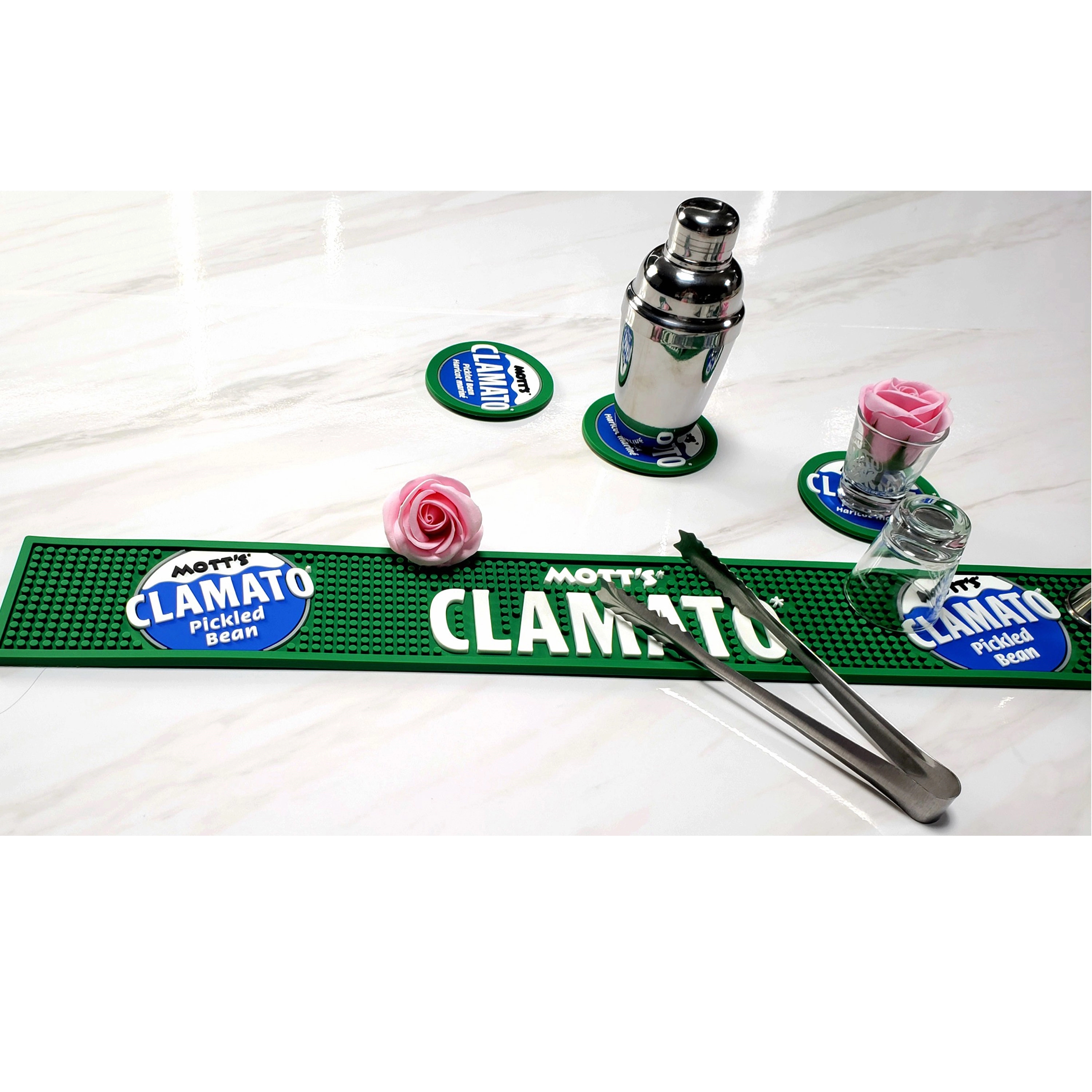 PVC Bar Mat with Custom Brand Printed 3
