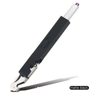 Electric Cigarette Lighter Key Chain X Lightning Design With LED Light 8