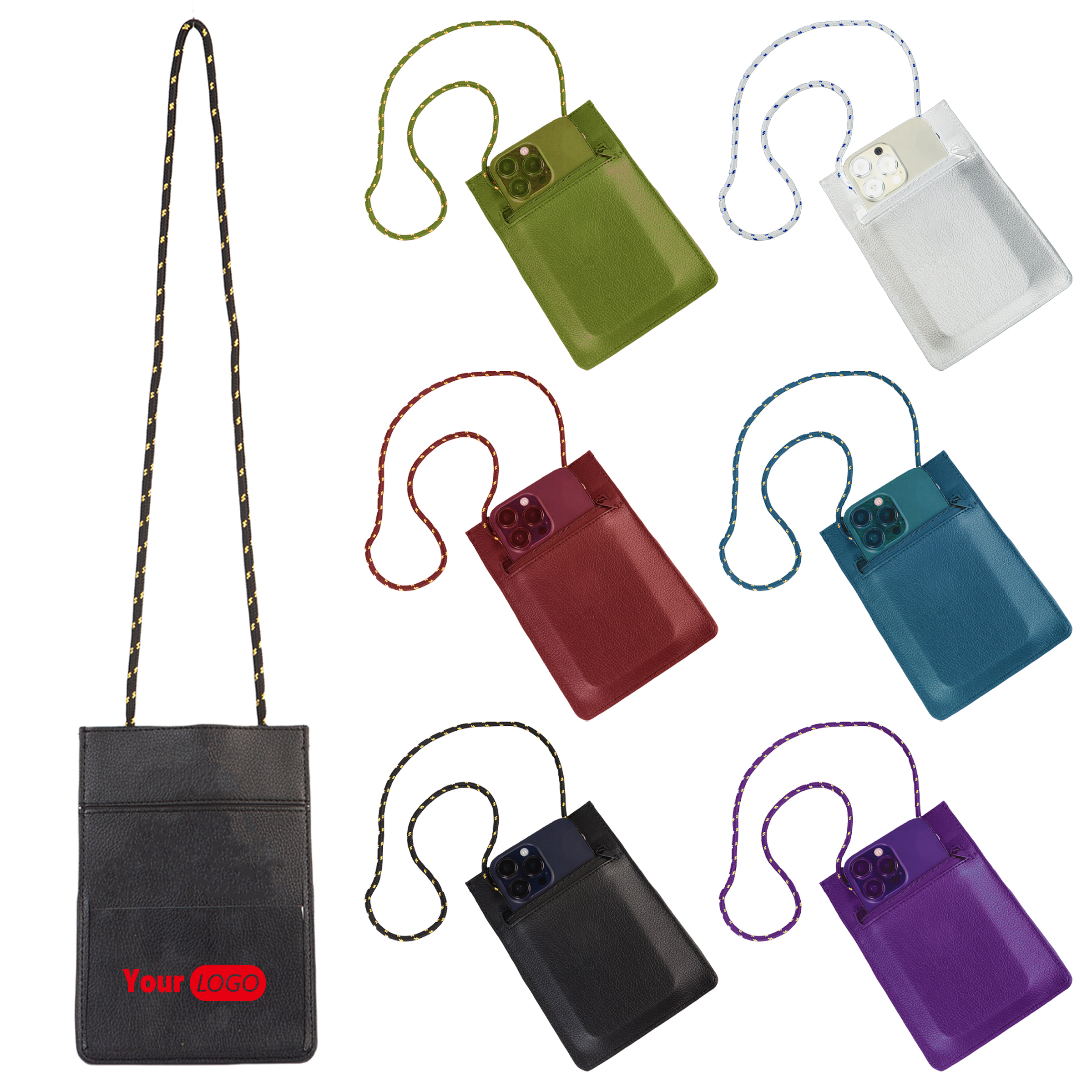 Polyester Portable Phone Carrying Bag 3
