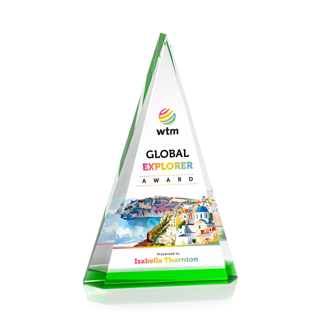 Helston VividPrint™ Award - Green 3