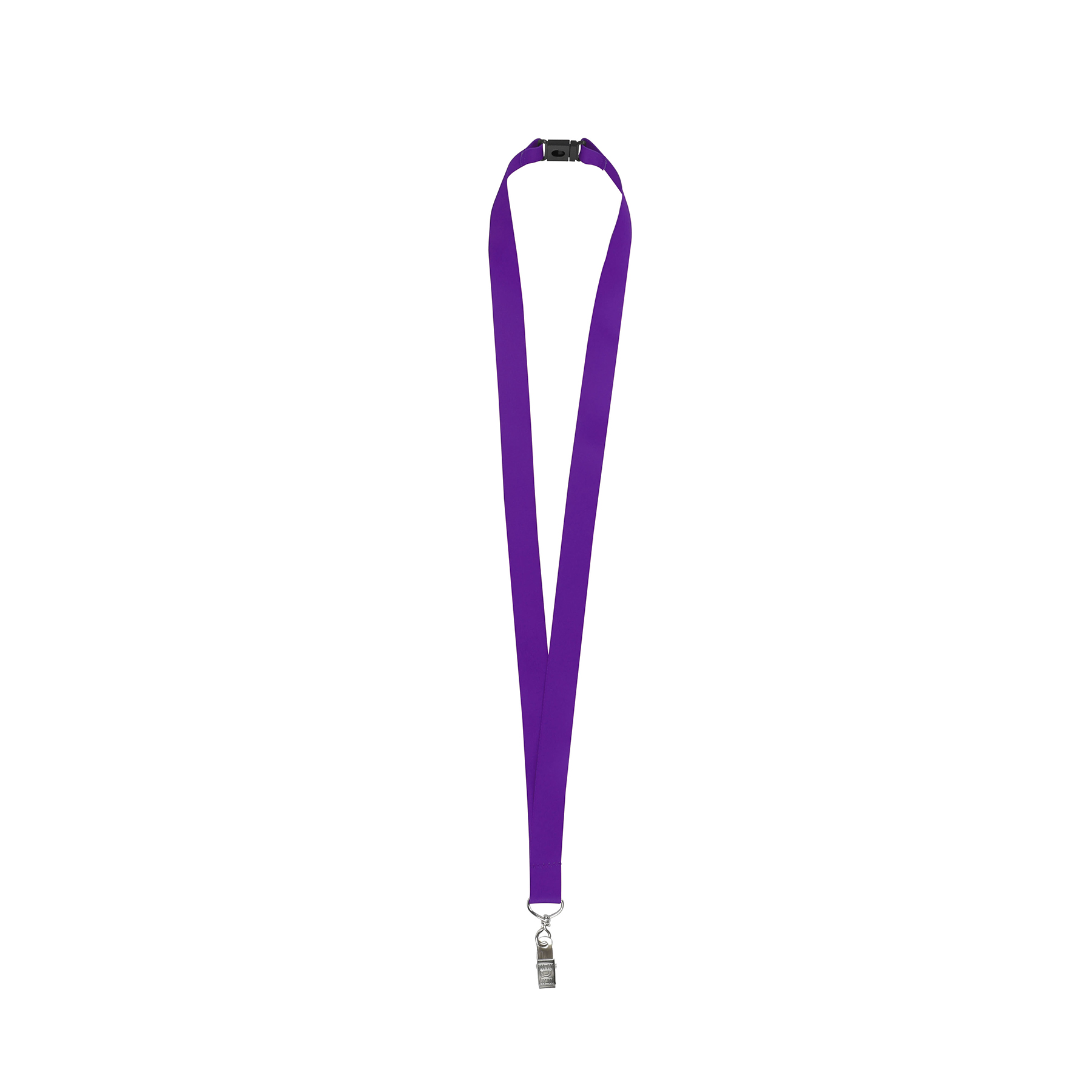 3/4'' Polyester Lanyard W/ Safety Breakaway Badge Holder 1