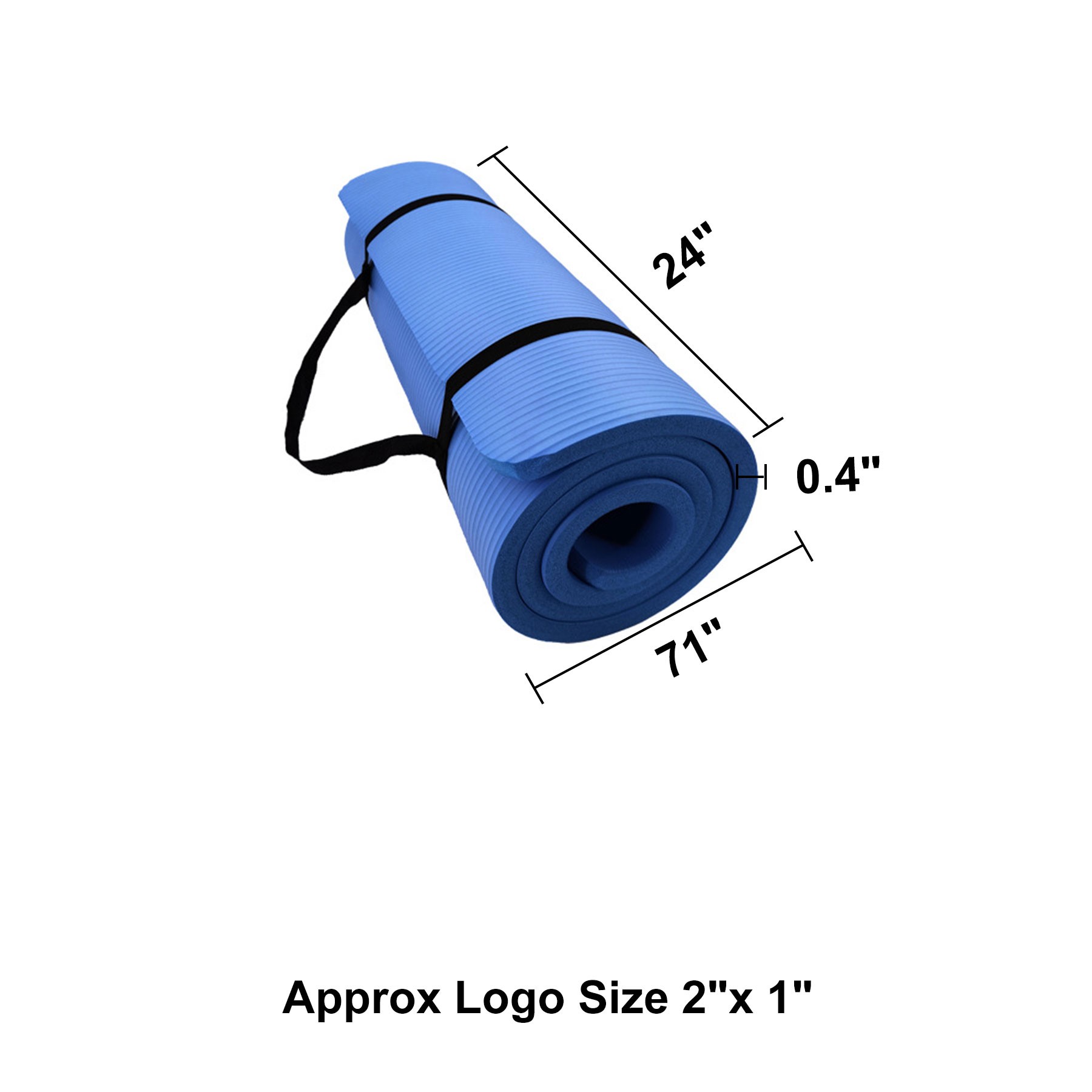 Yoga Mat w/Shoulder Strap 2
