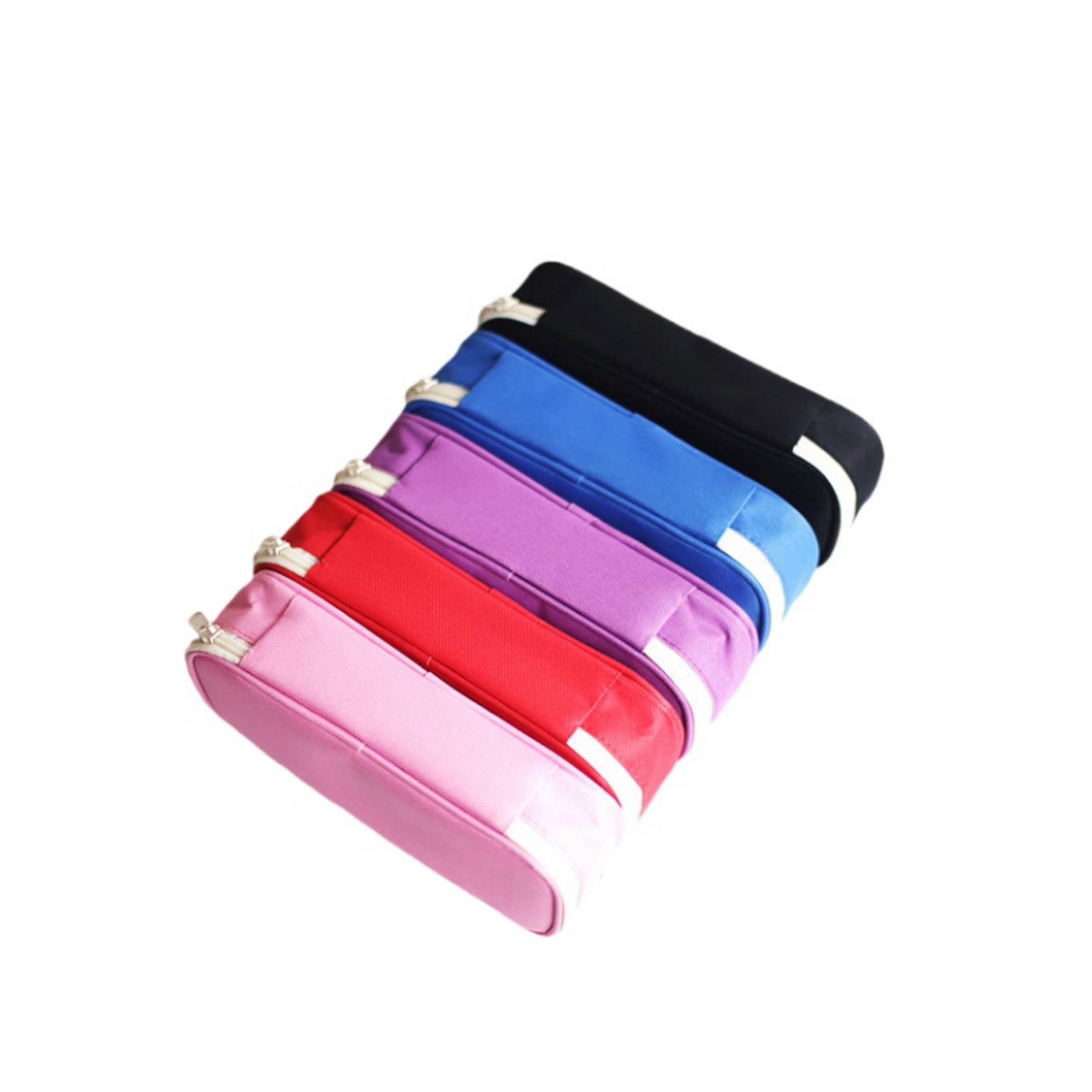 Oxford Cloth Pencil Case Storage Pouch with Zipper 2