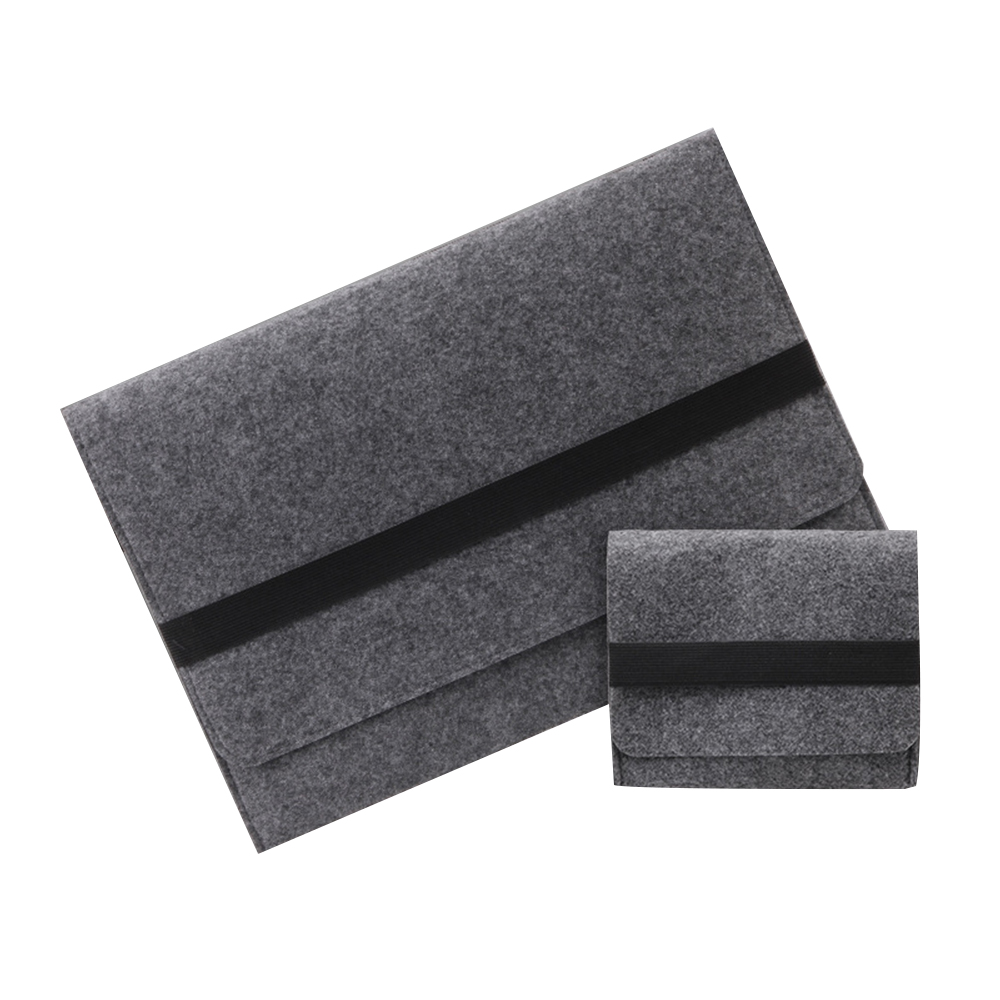Two-in-One Felt Laptop Sleeve 3