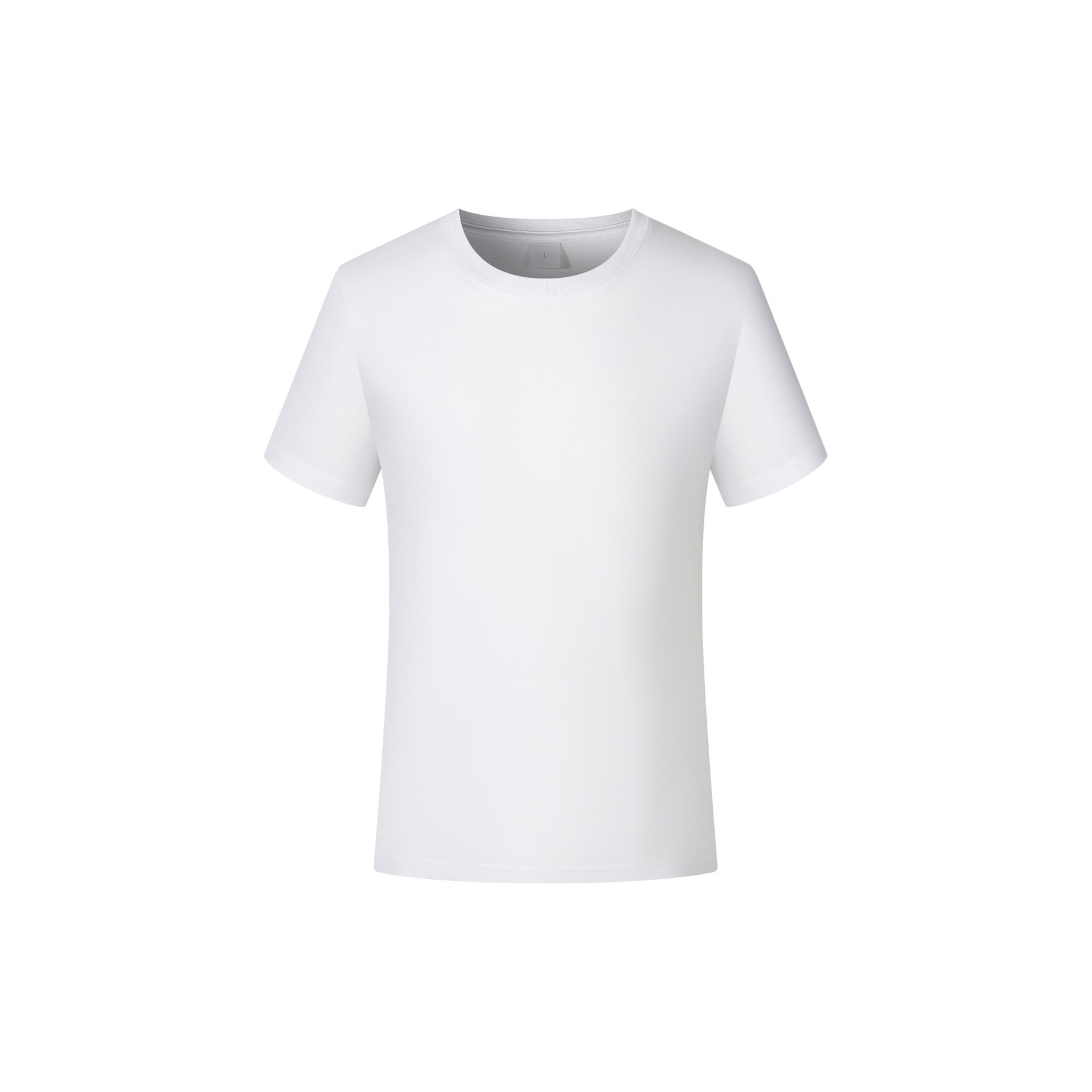 Classic Basic Solid Crew Neck Soft Cotton T-Shirt 2