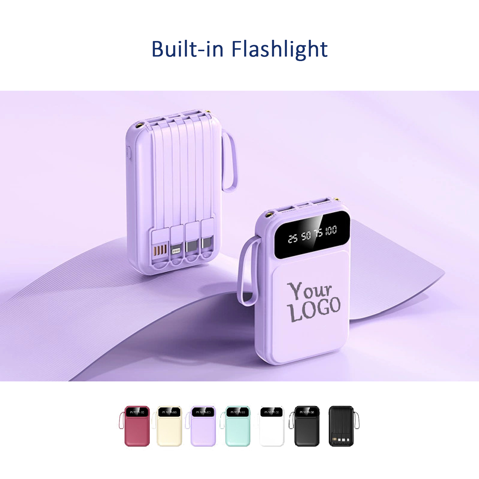 Flashlight Display Power Bank 4