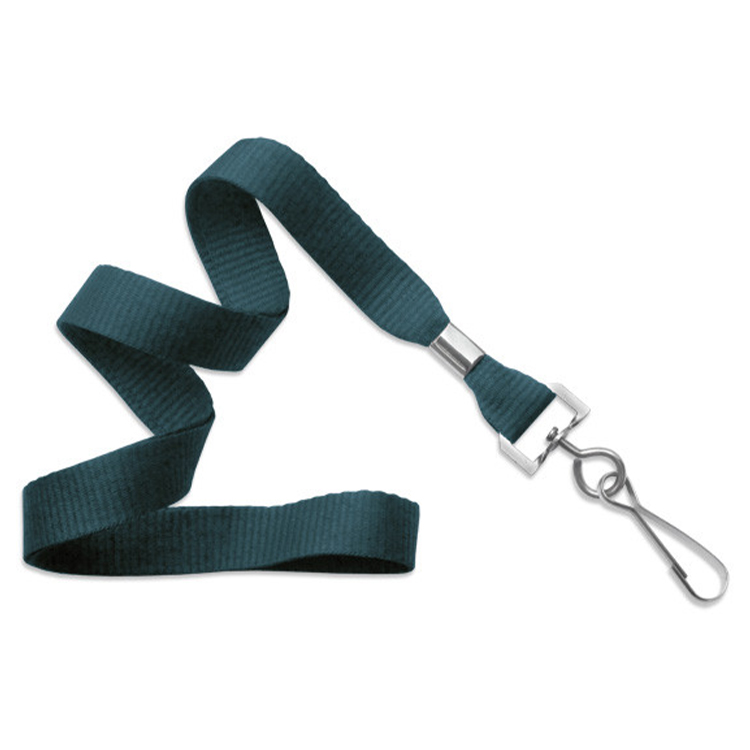 5/8" Blank Lanyard with Swivel J-Hook 1