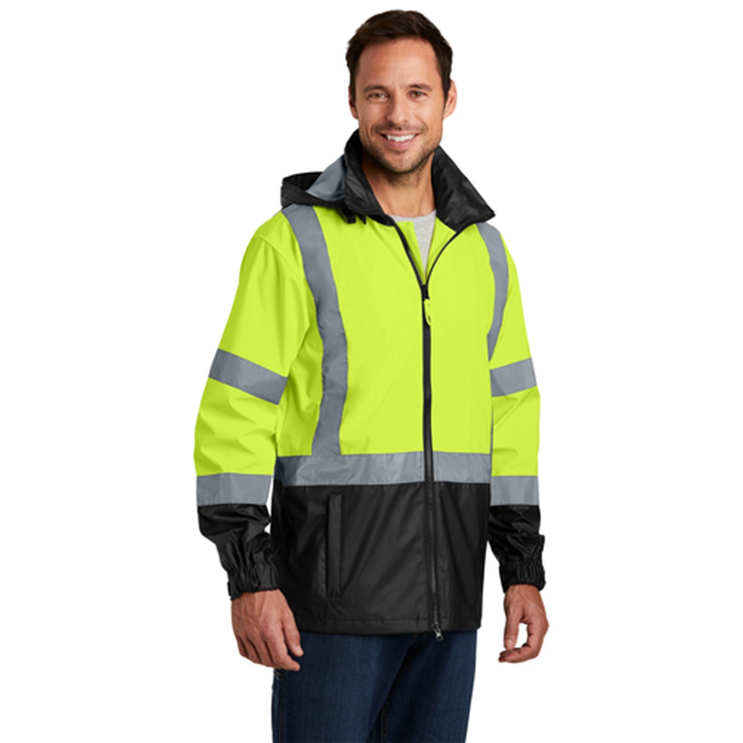 CornerStone® - ANSI 107 Class 3 Safety Windbreaker 4
