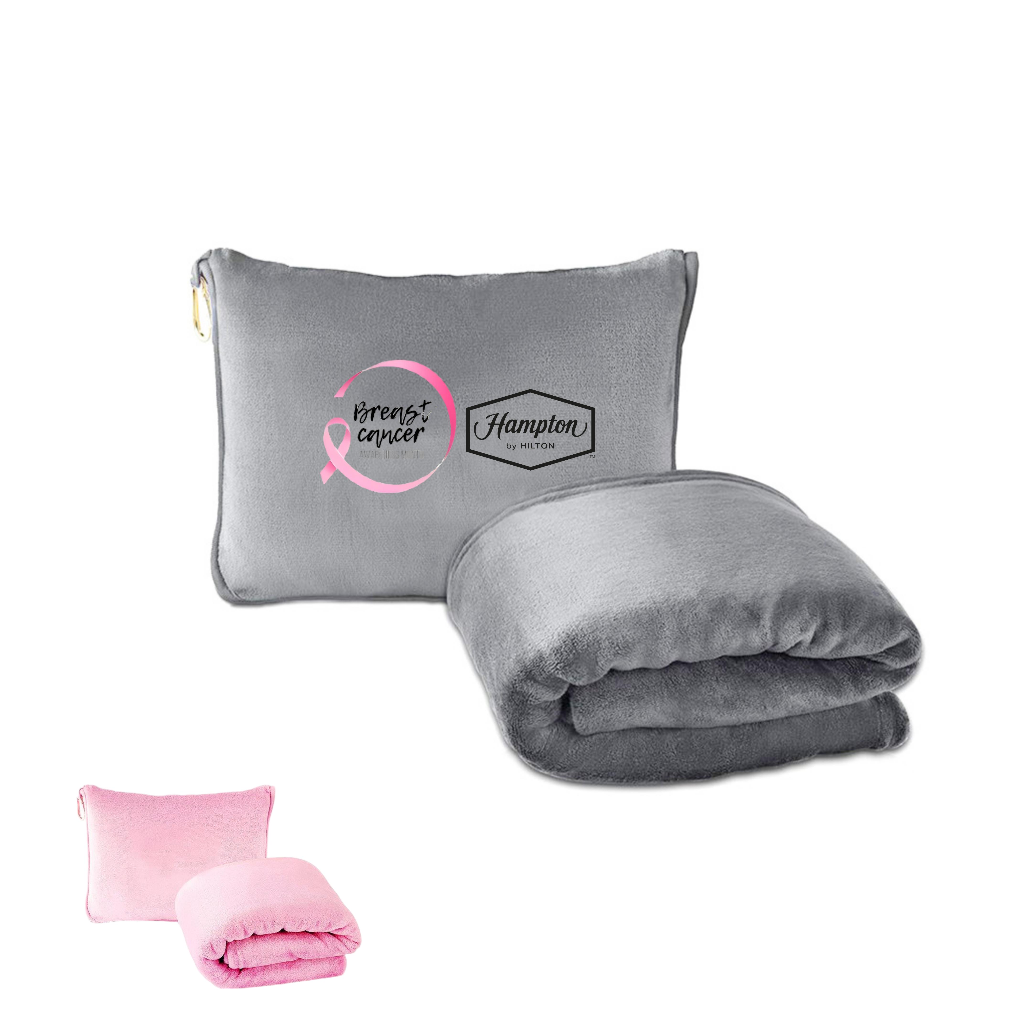 Portable Travel Blanket with Pillowcase Bag 4