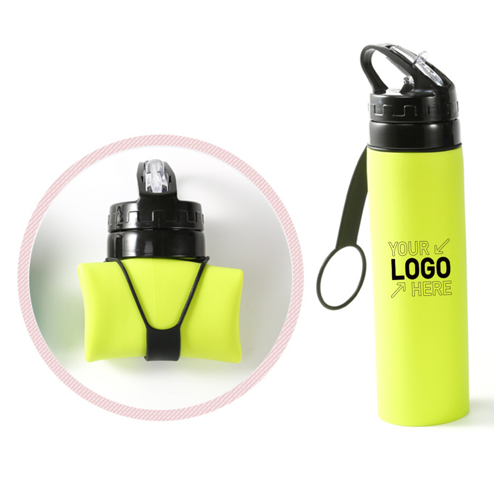 Travel Silicone Collapsible Water Bottle 2