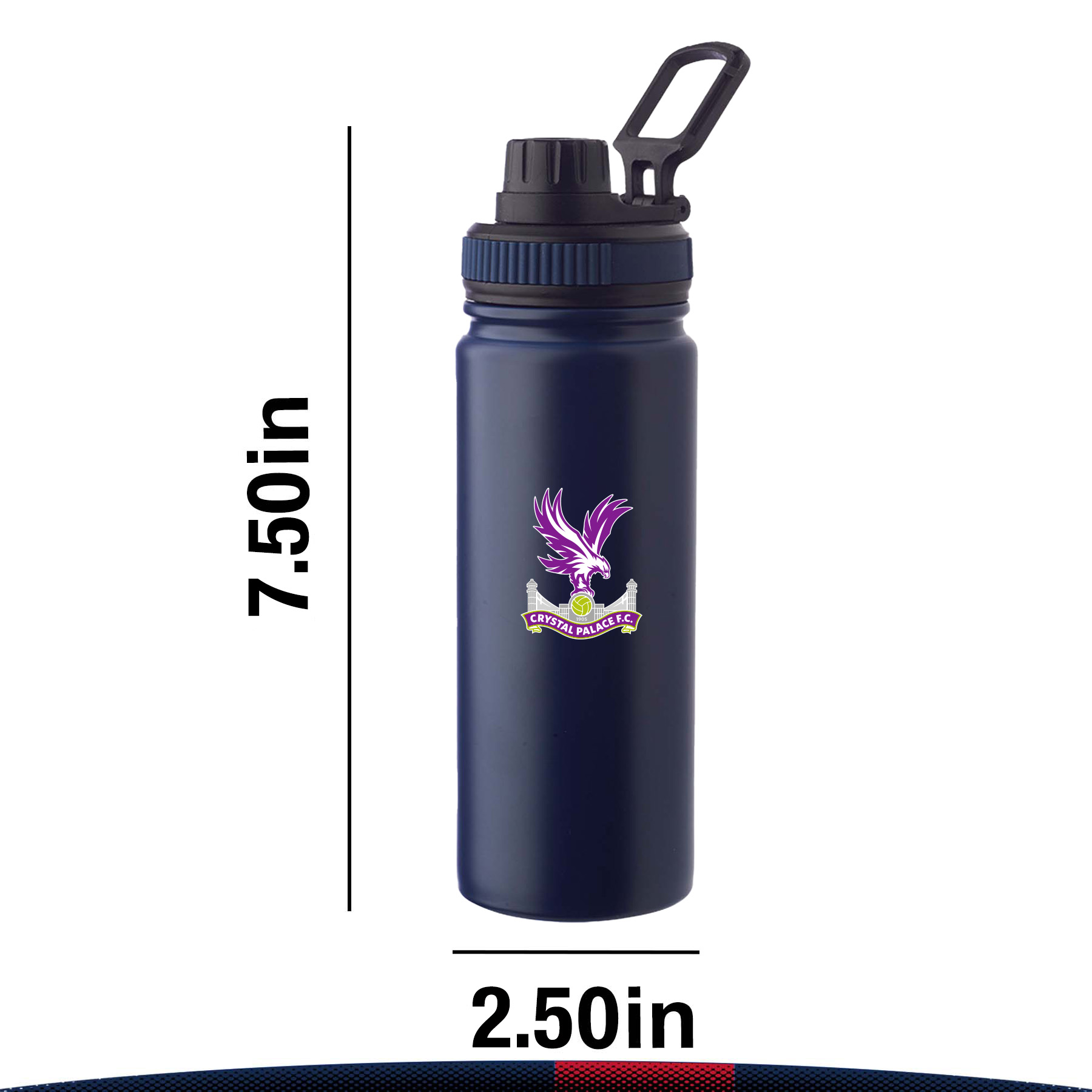 Cakole Stainless Steel Water Bottle - 23 OZ., custom water bottle with logo imprint 7