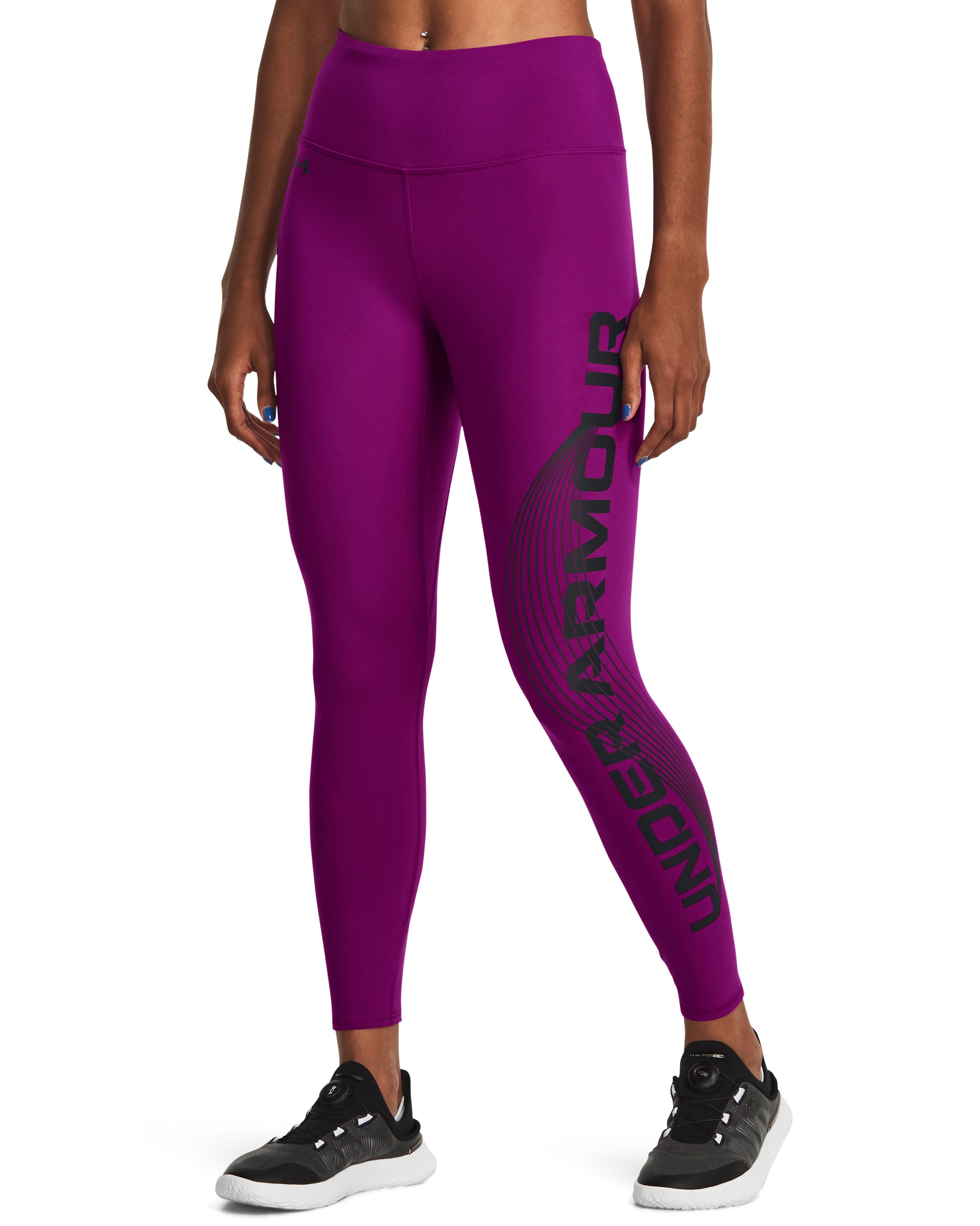 UA Motion Branded Women's Ankle Leggings 5