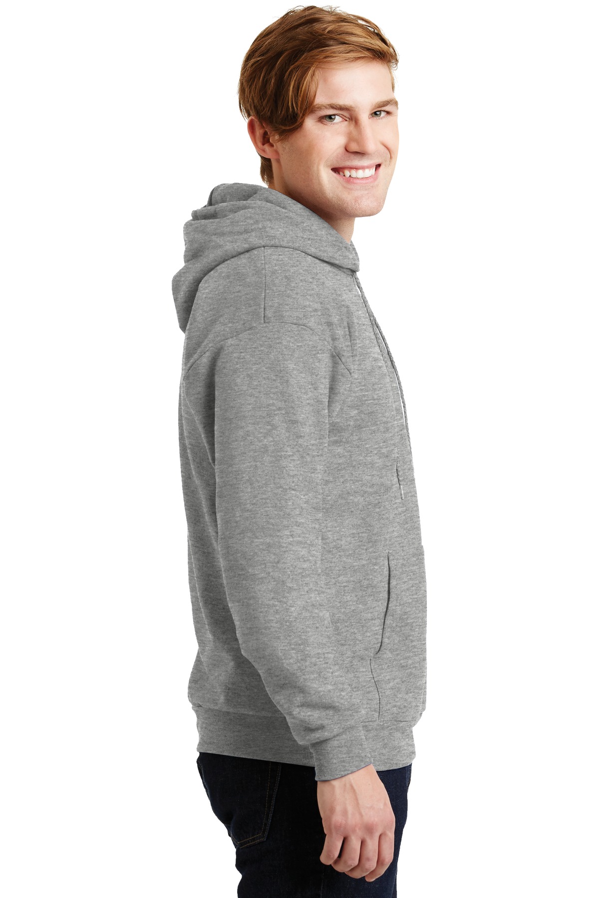 Hanes® EcoSmart Pullover Hooded Sweatshirt 1