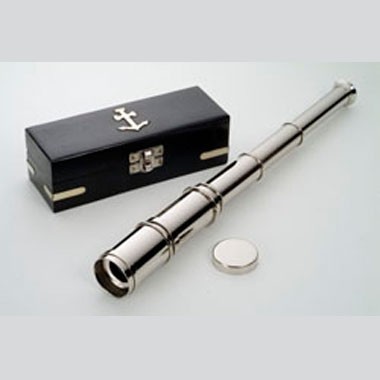 17" Telescope w/ Nickel finish w Box 1