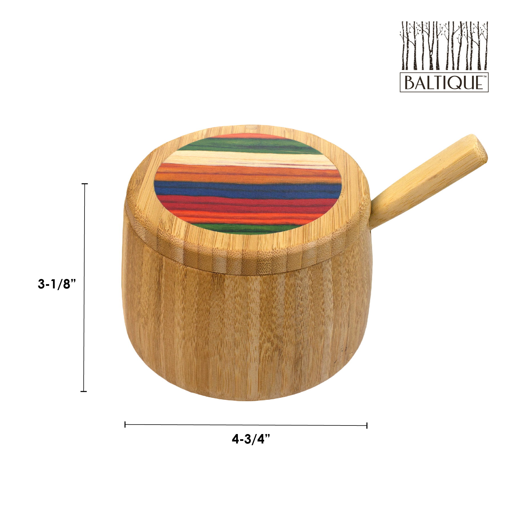 Baltique® Marrakesh Sugar Bowl with Spoon 8