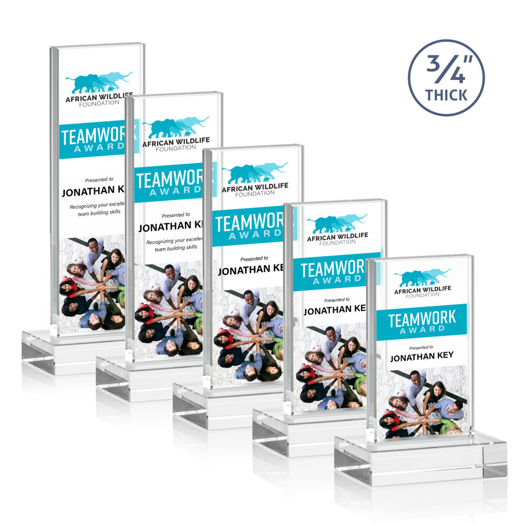 Hathaway VividPrint™ Award - Clear